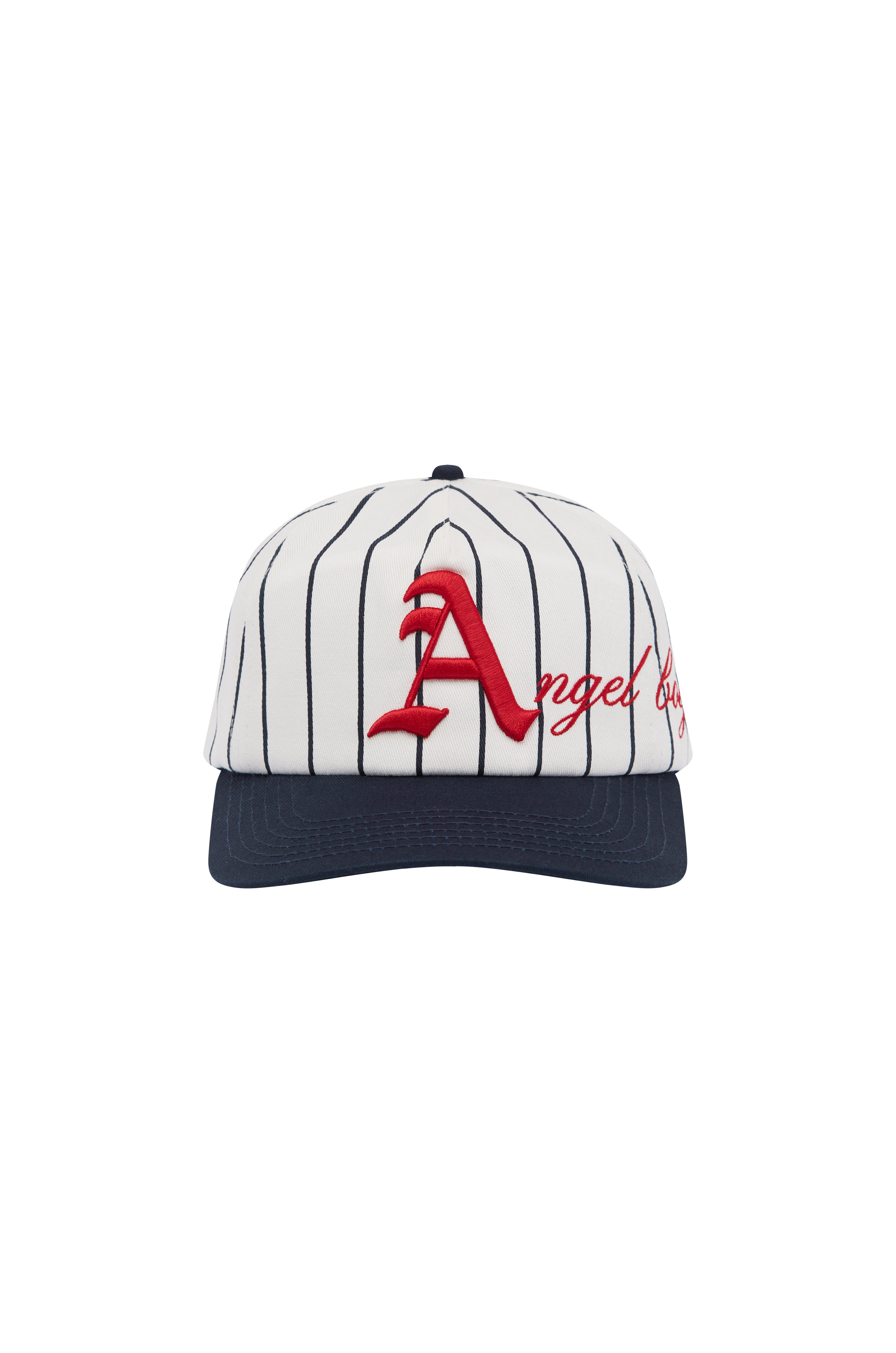 Pinstripe Script Hat