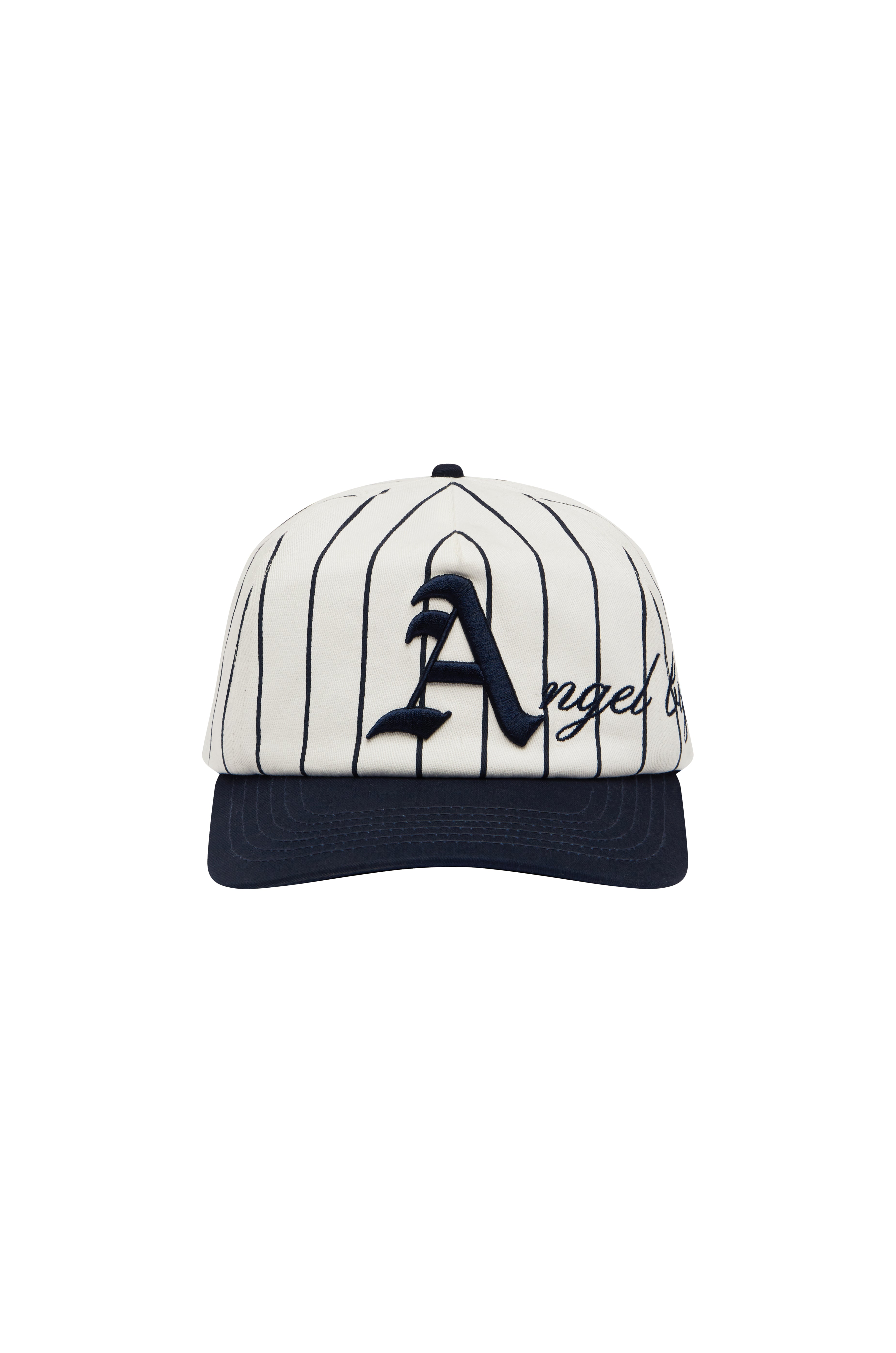 Navy Pinstripe Hat