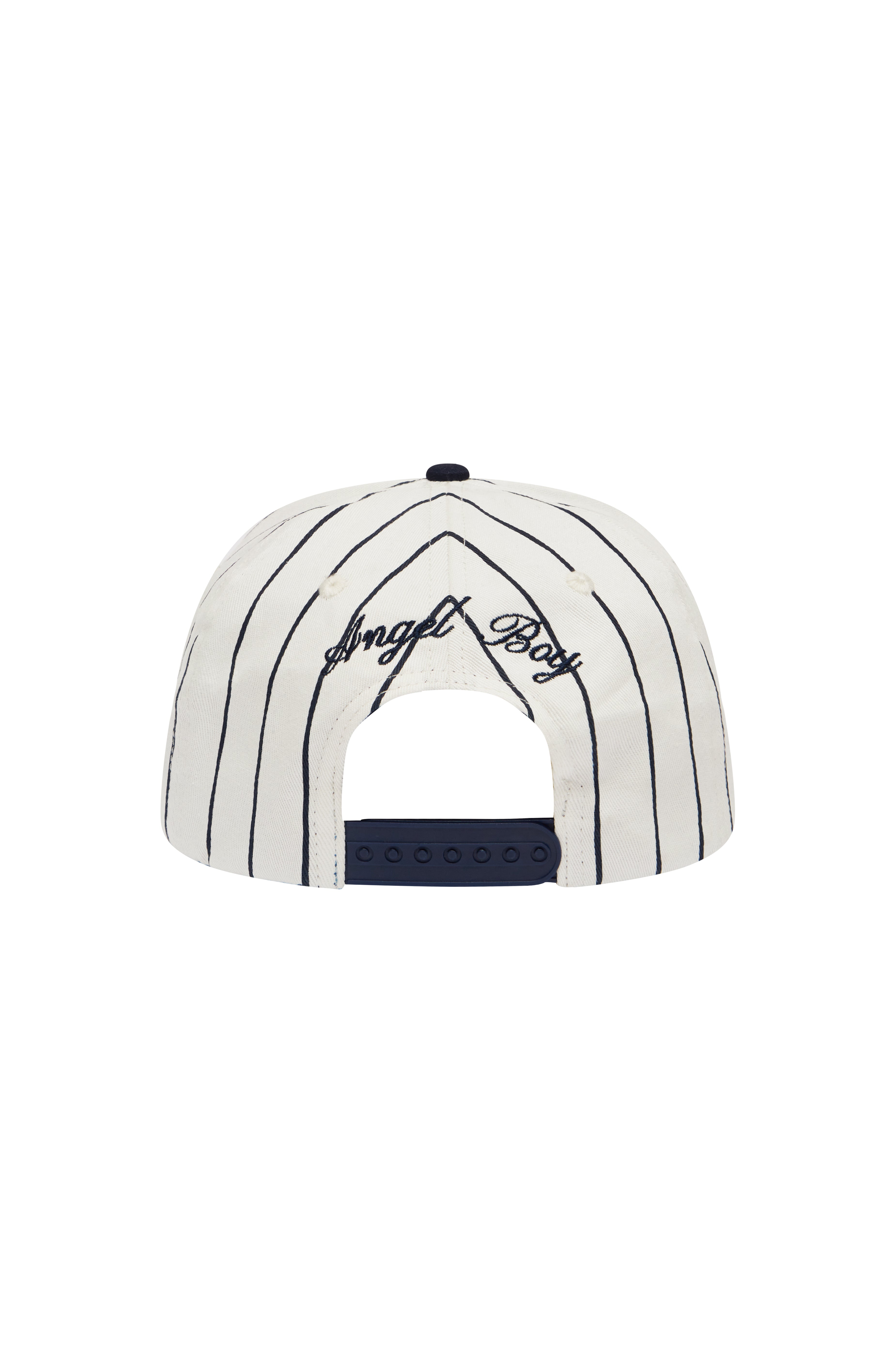 Navy Pinstripe Hat