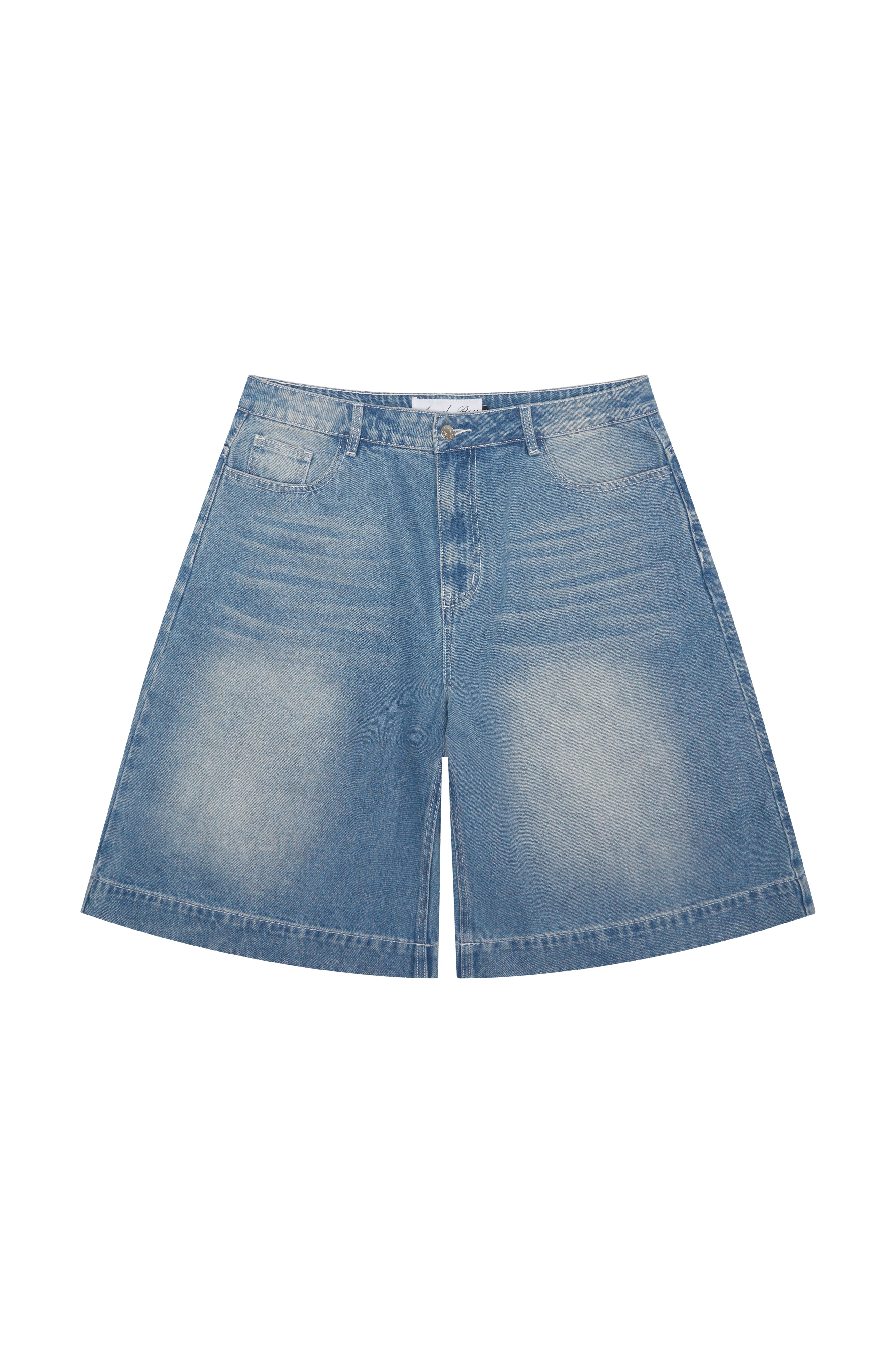 Light Blue Denim Shorts