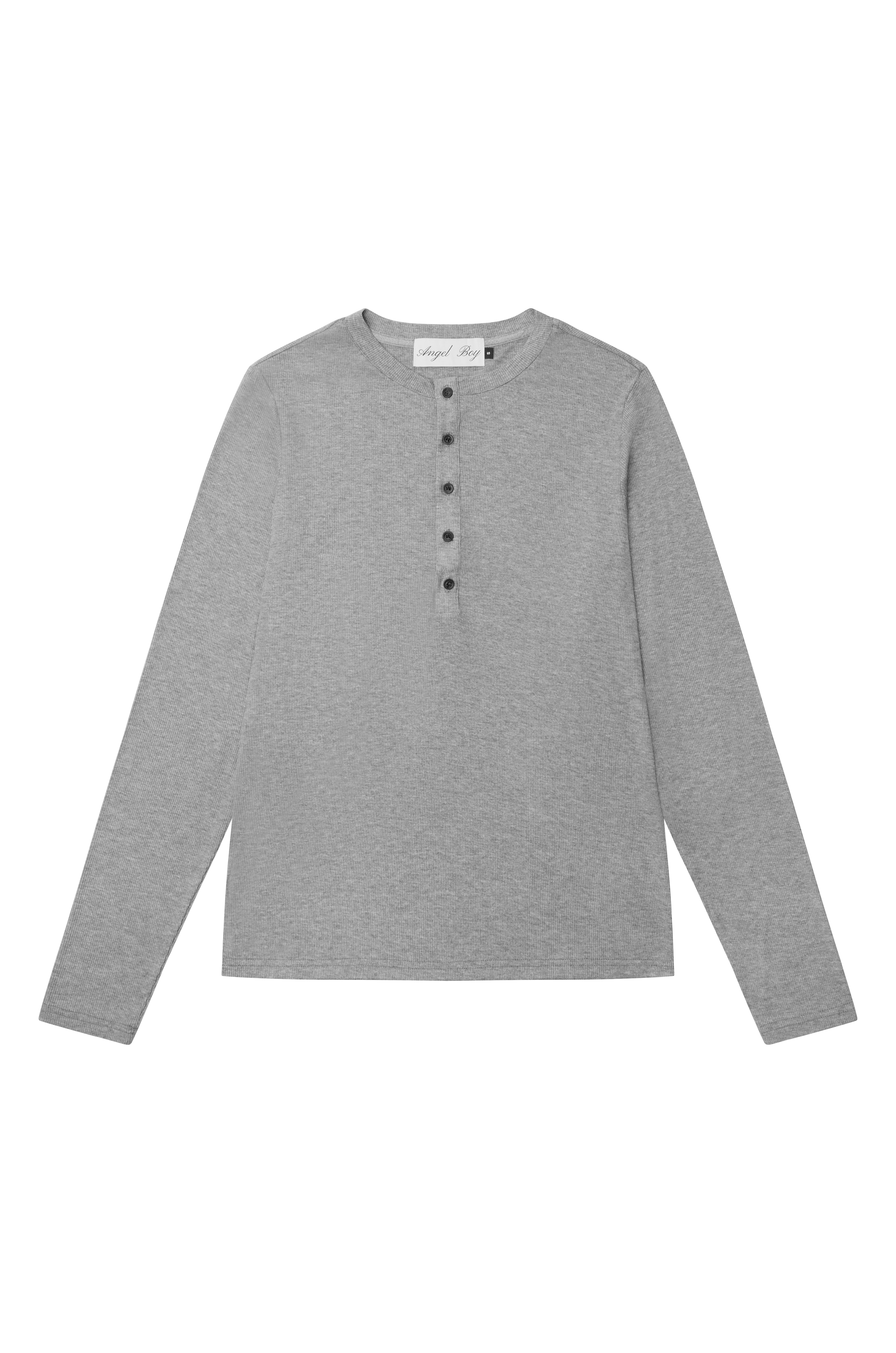 Grey Henley Shirt