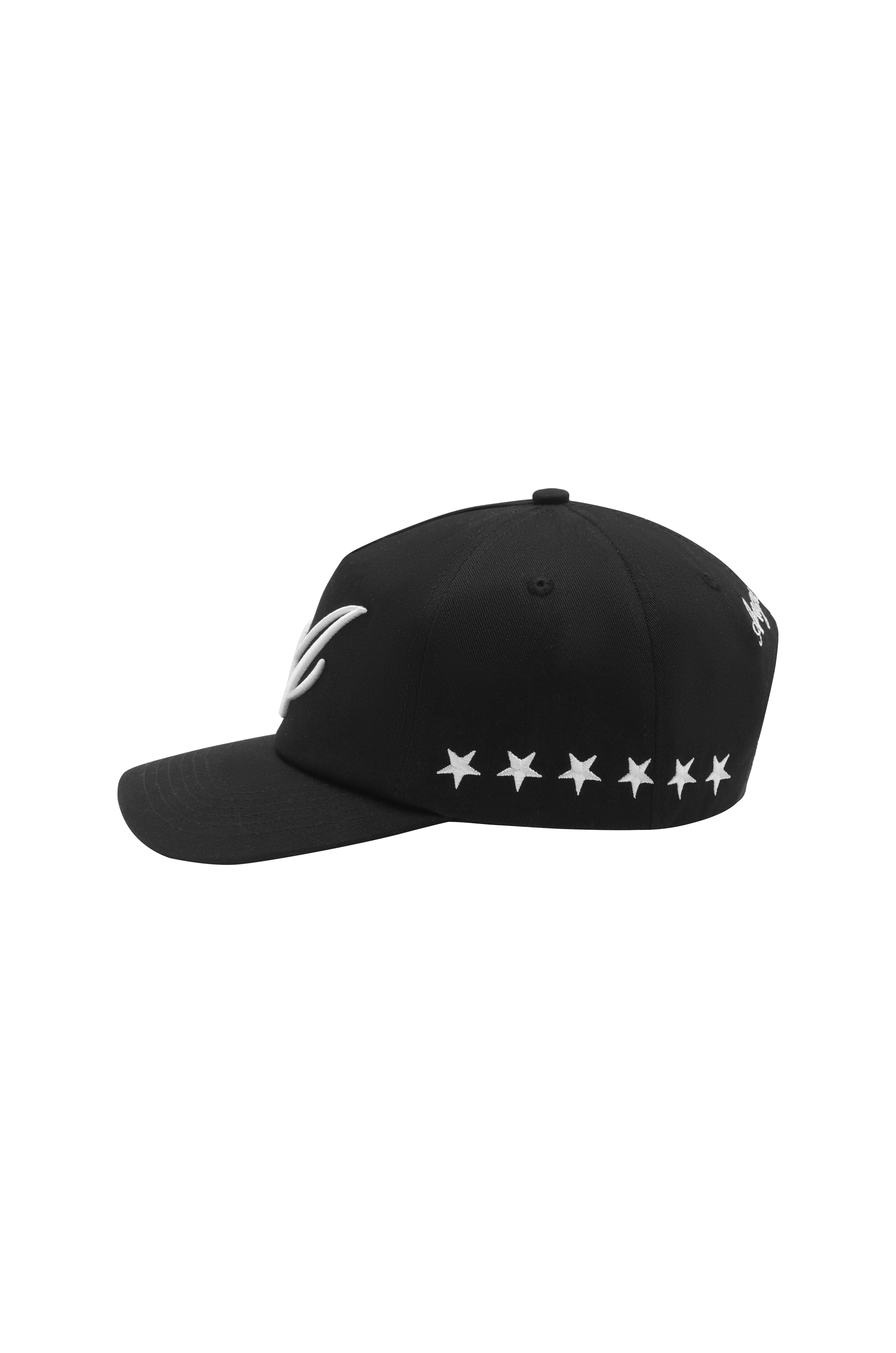Black Signature Star Hat