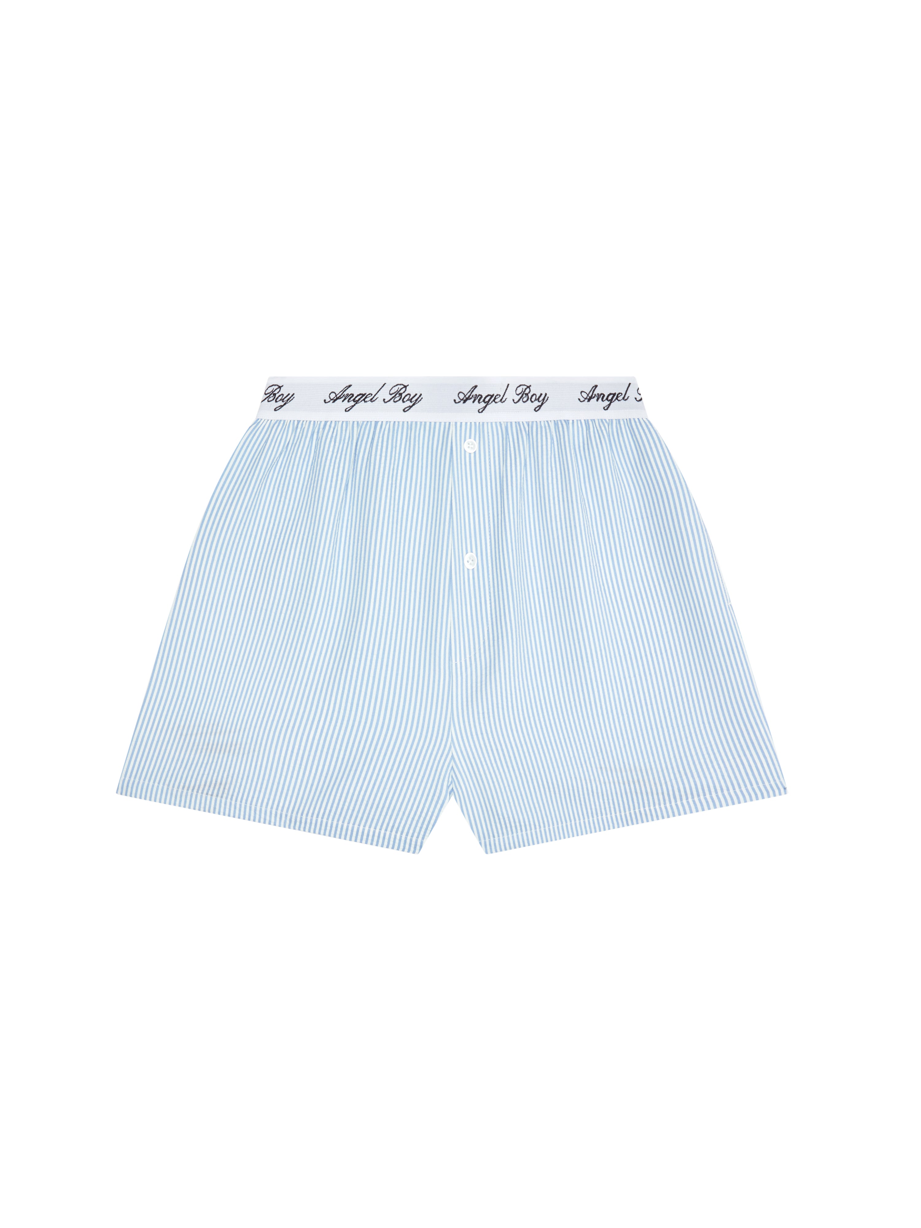 Blue Pinstripe Boxers
