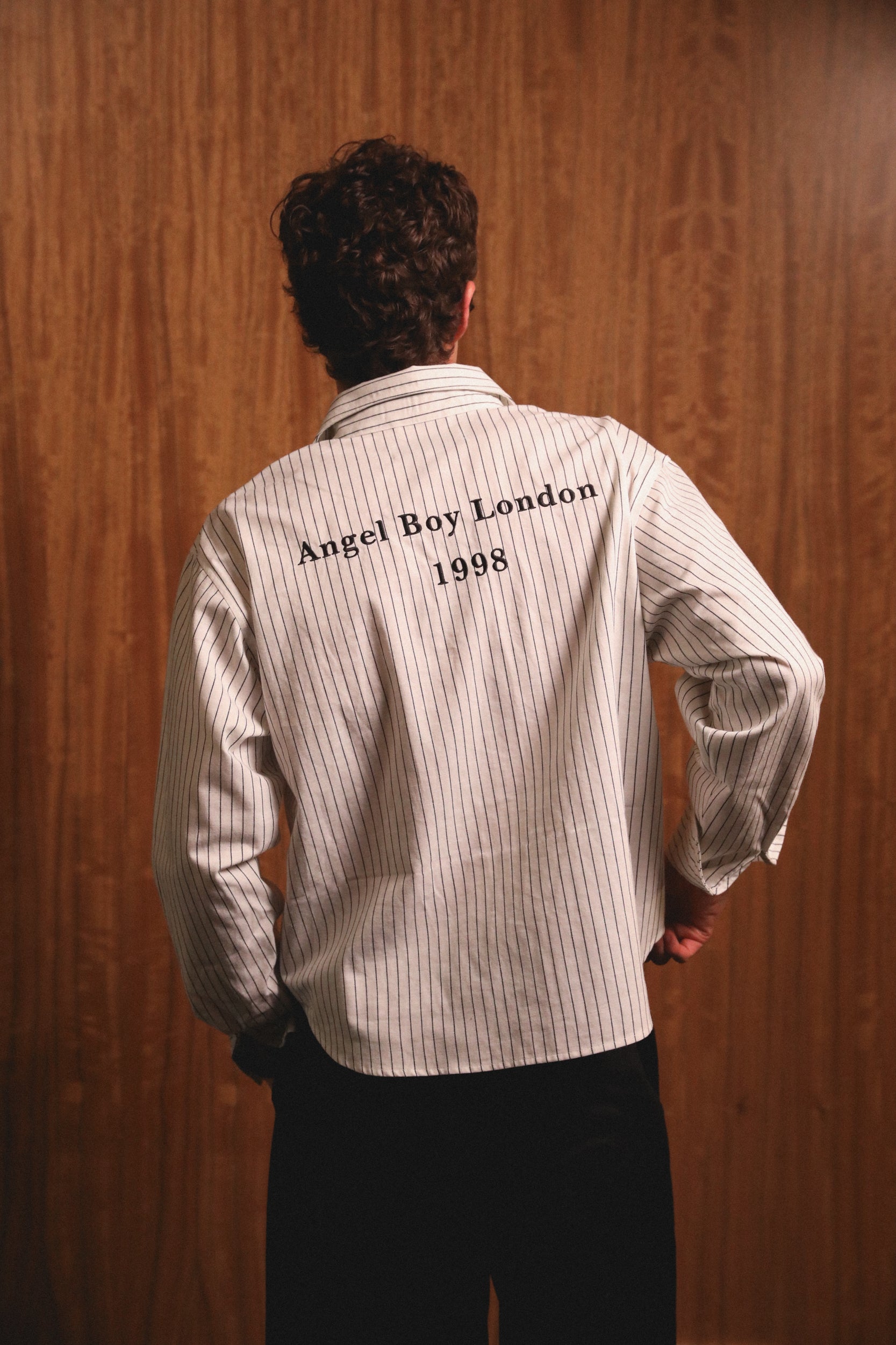 ABC White Striped Shirt