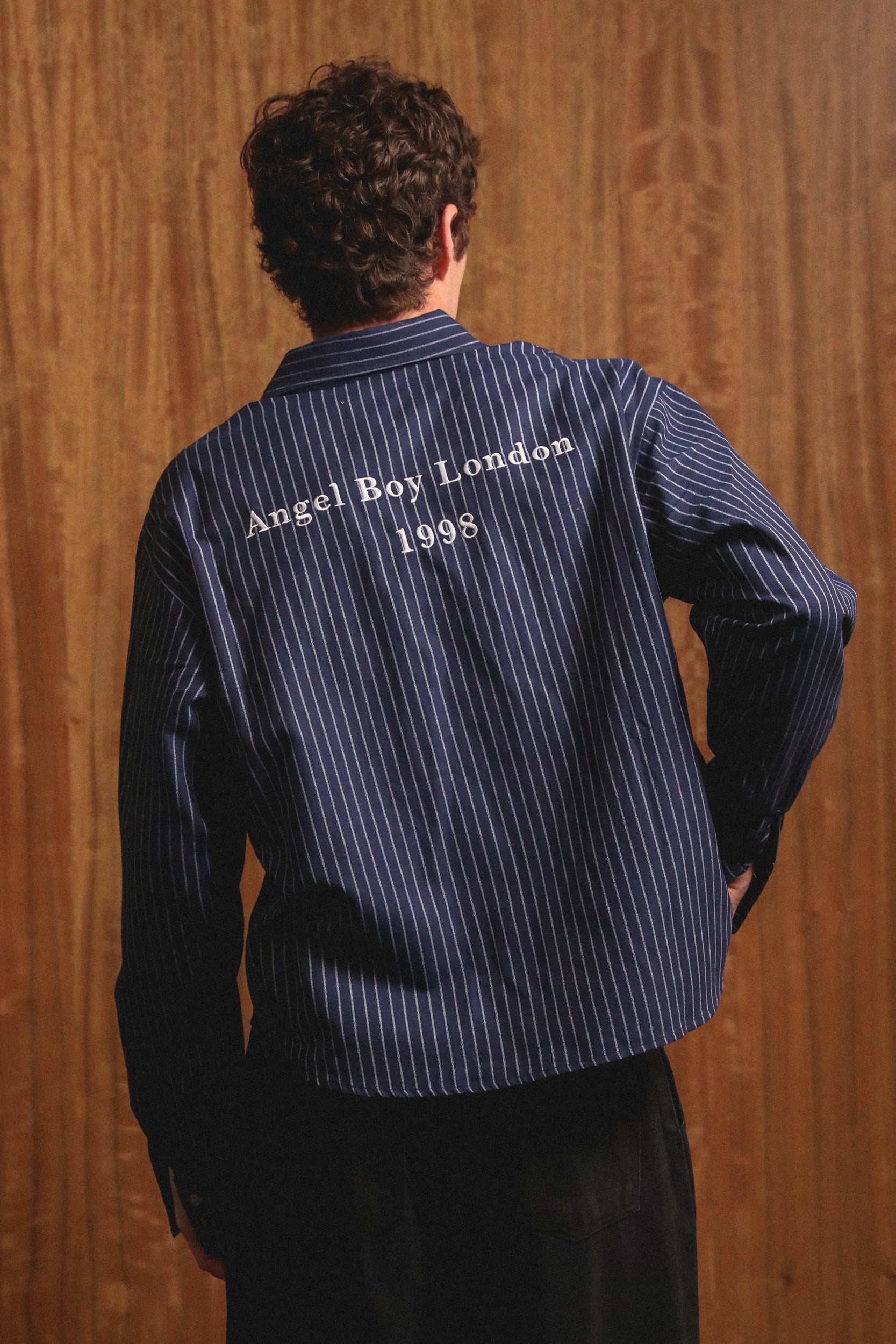 ABC Navy Striped Shirt