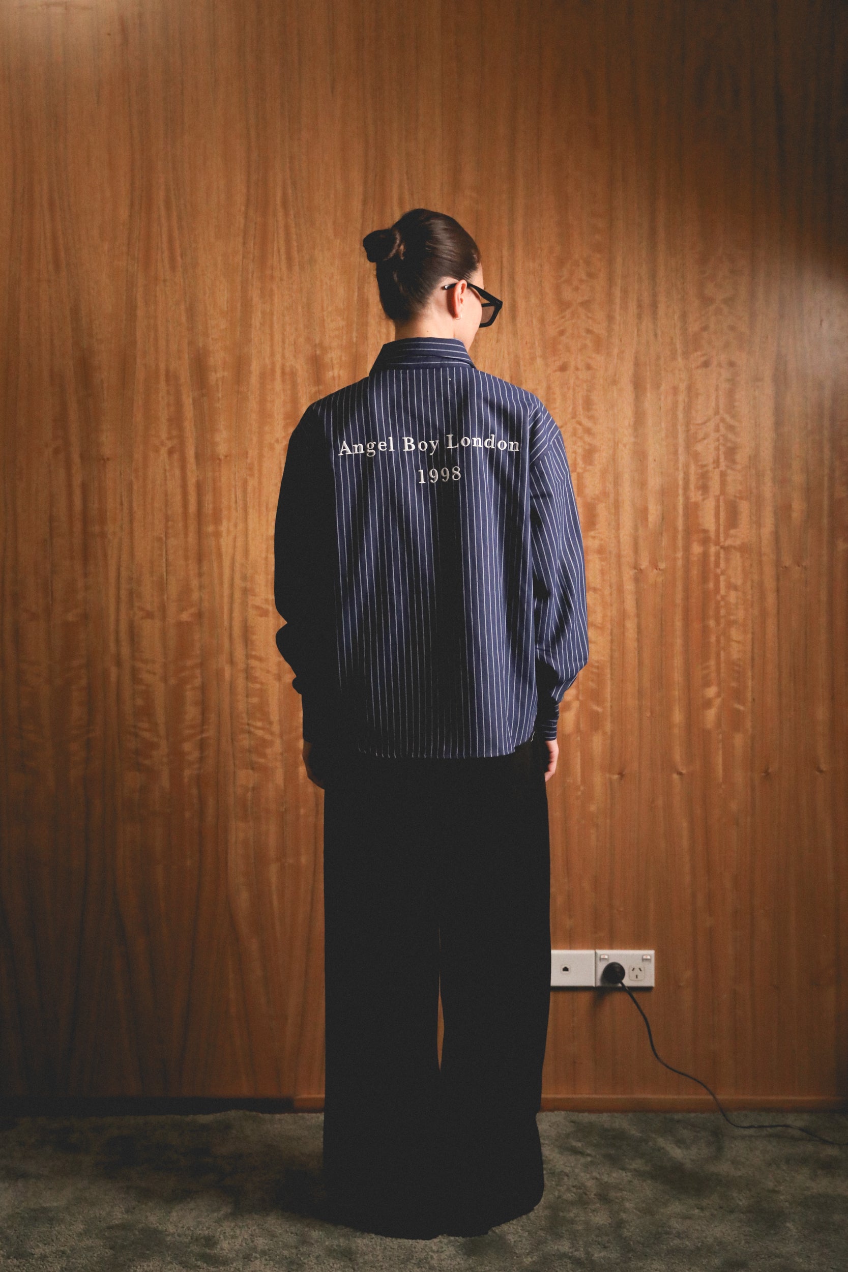 ABC Navy Striped Shirt