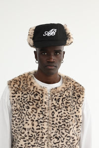 Leopard Fur Hat