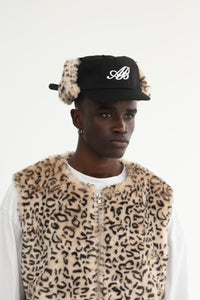 Leopard Fur Hat