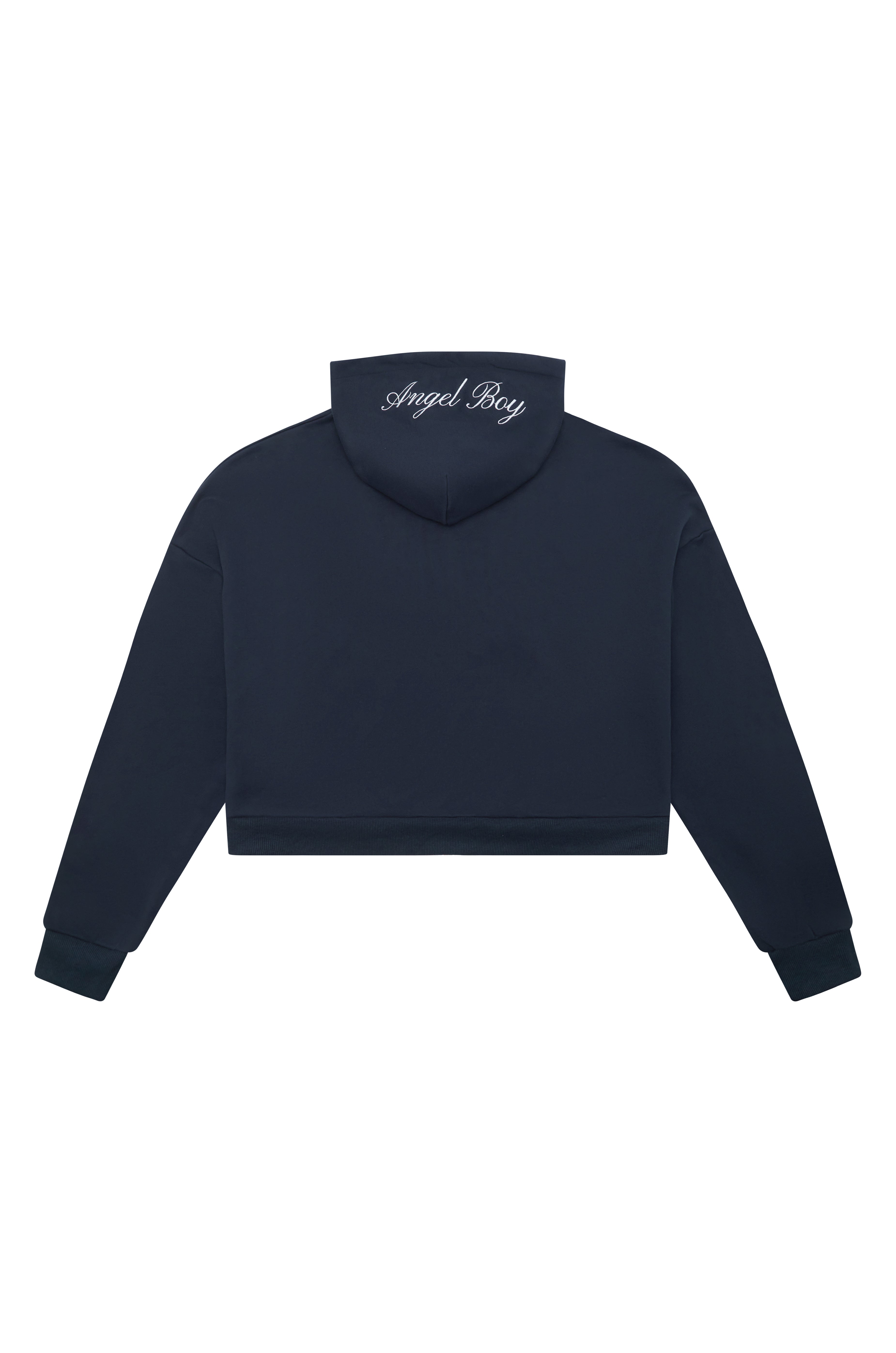 Angel Boy Script Blue Hoodie