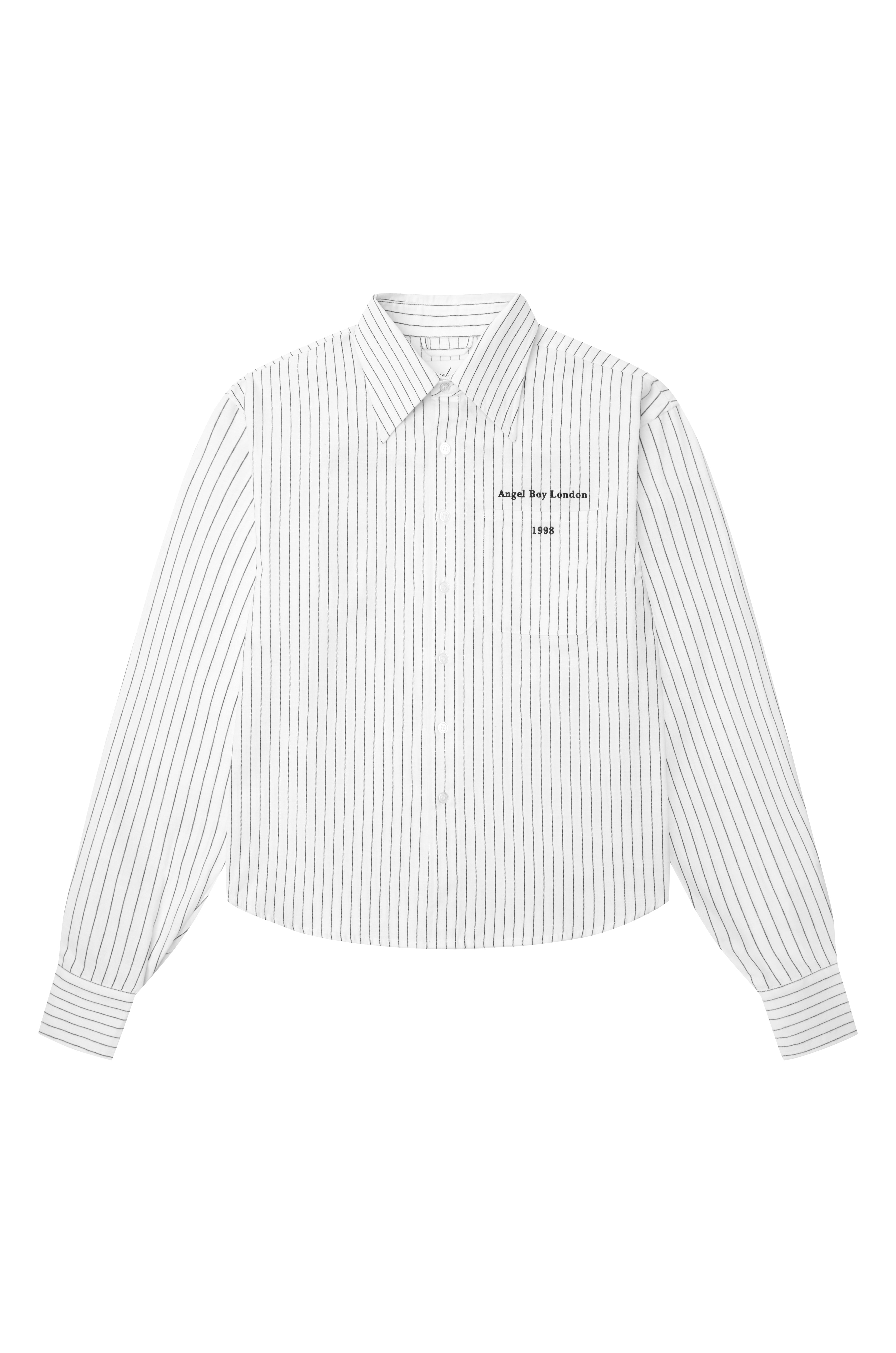 ABC White Striped Shirt