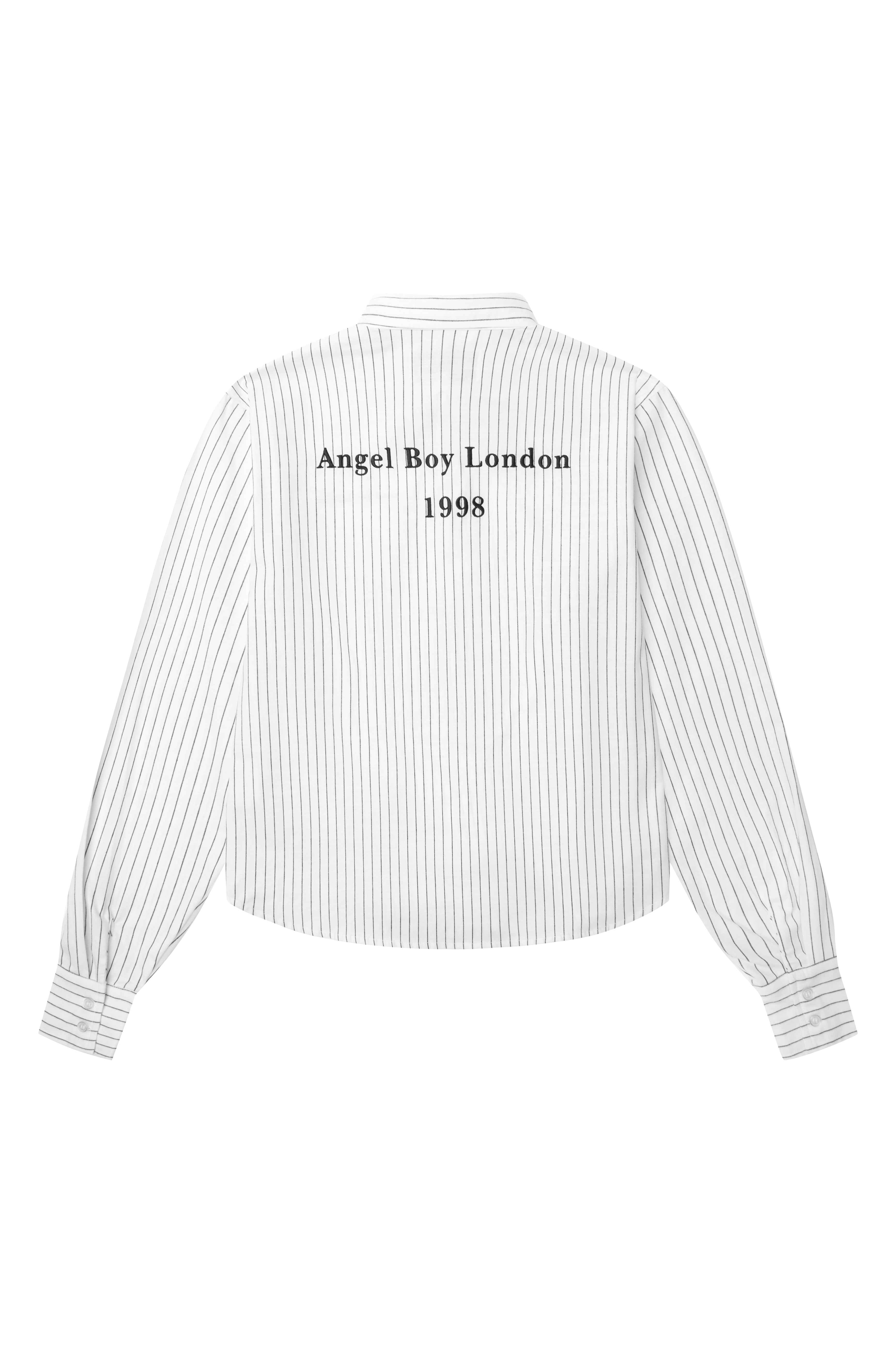 ABC White Striped Shirt