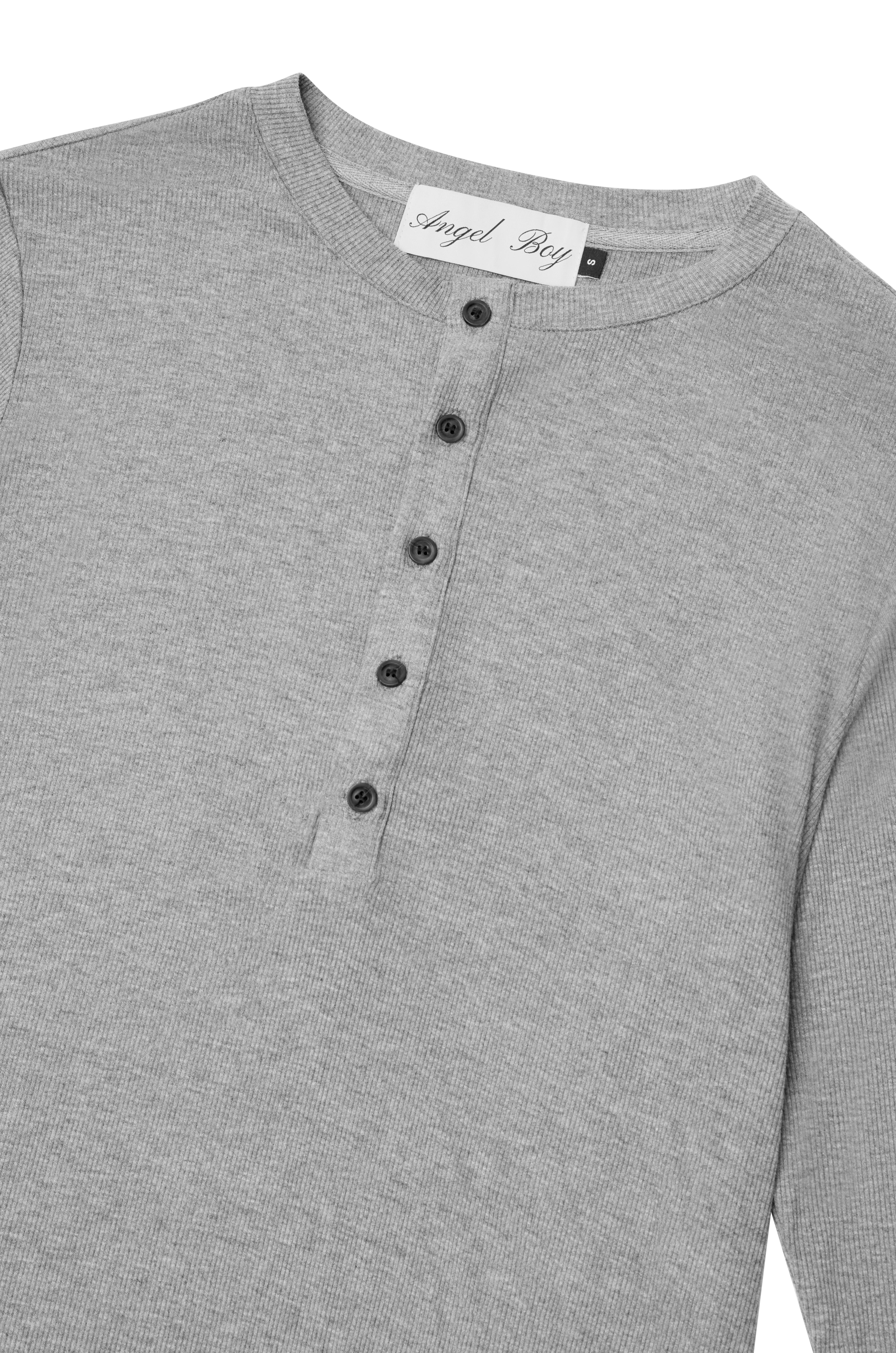 Grey Henley Shirt