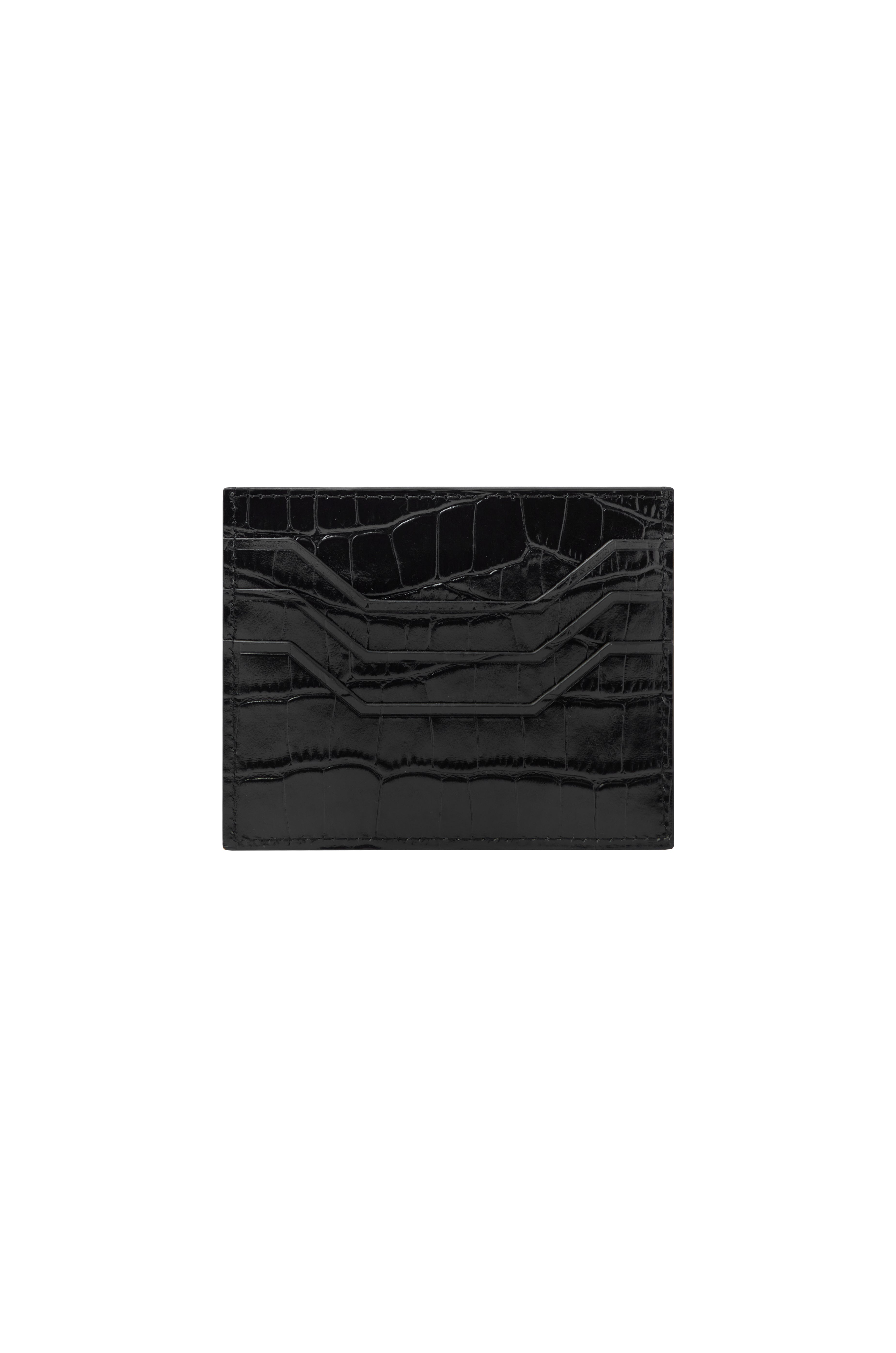 Angel Boy Black Card Holder