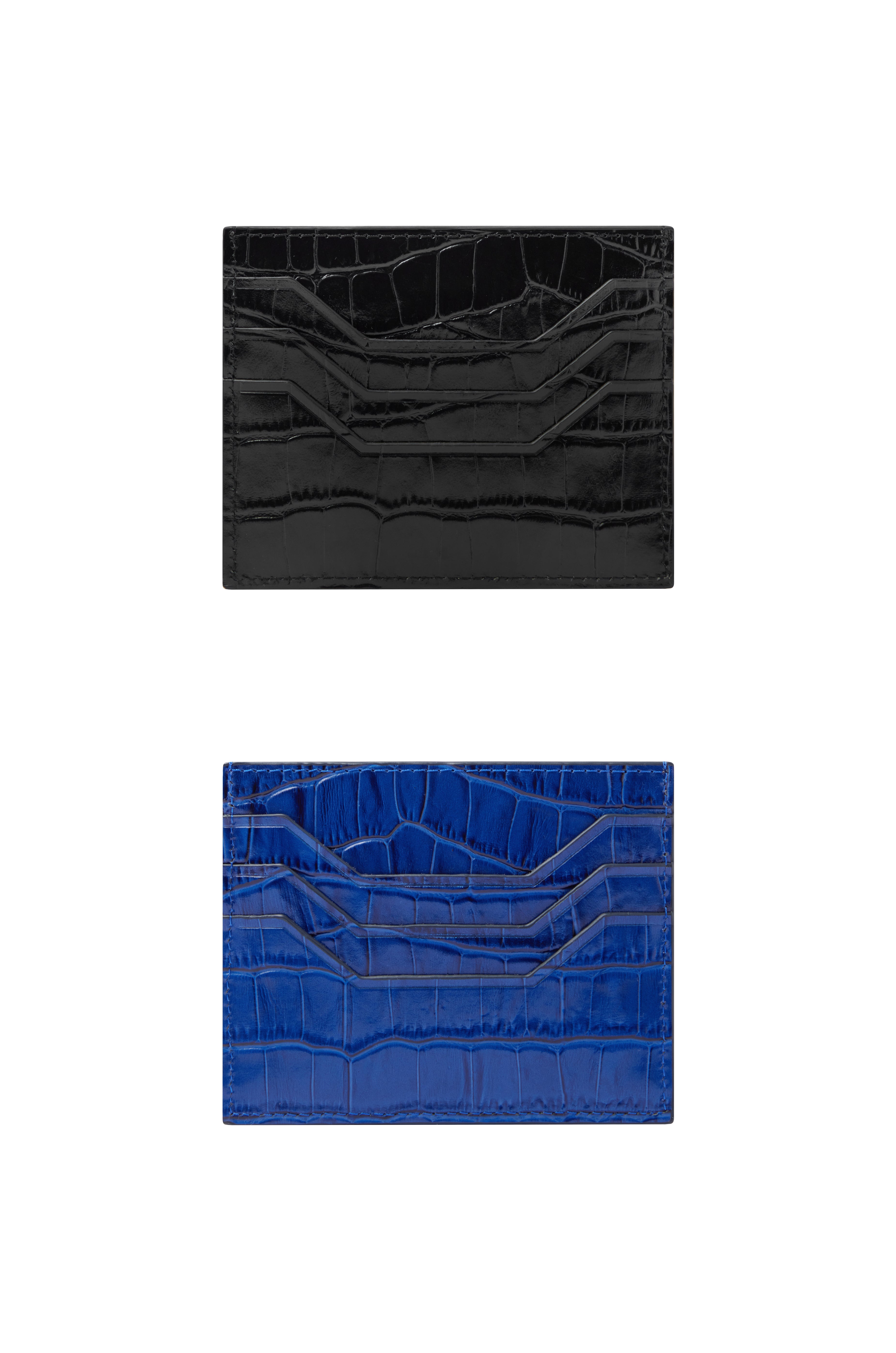 Angel Boy Blue Card Holder