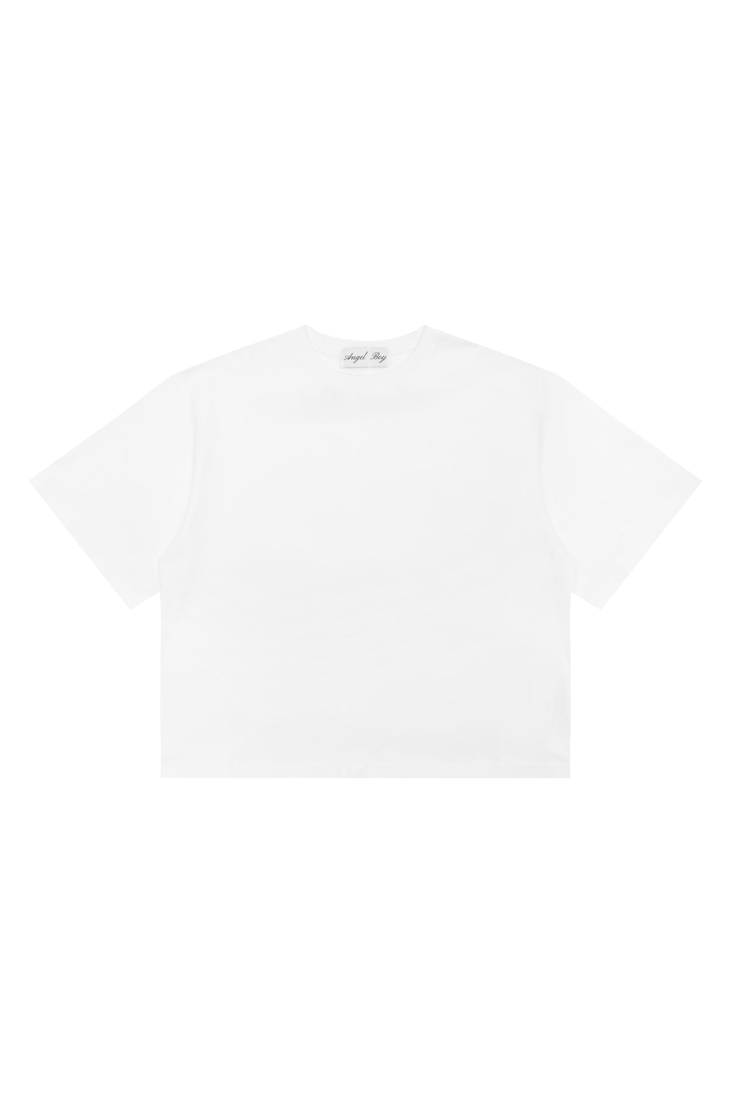 Signature White Box Tee - Black