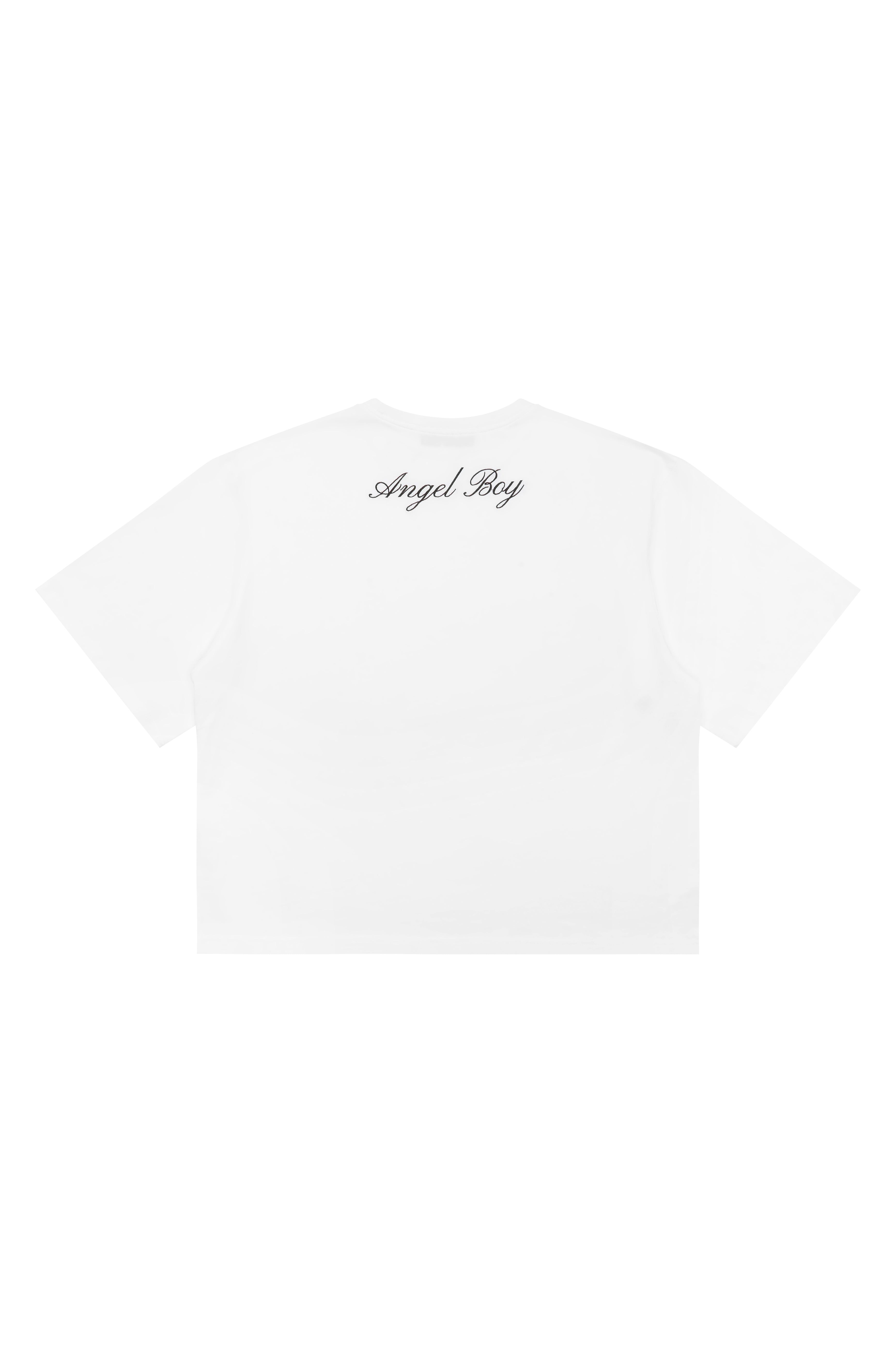 Signature White Box Tee - Black