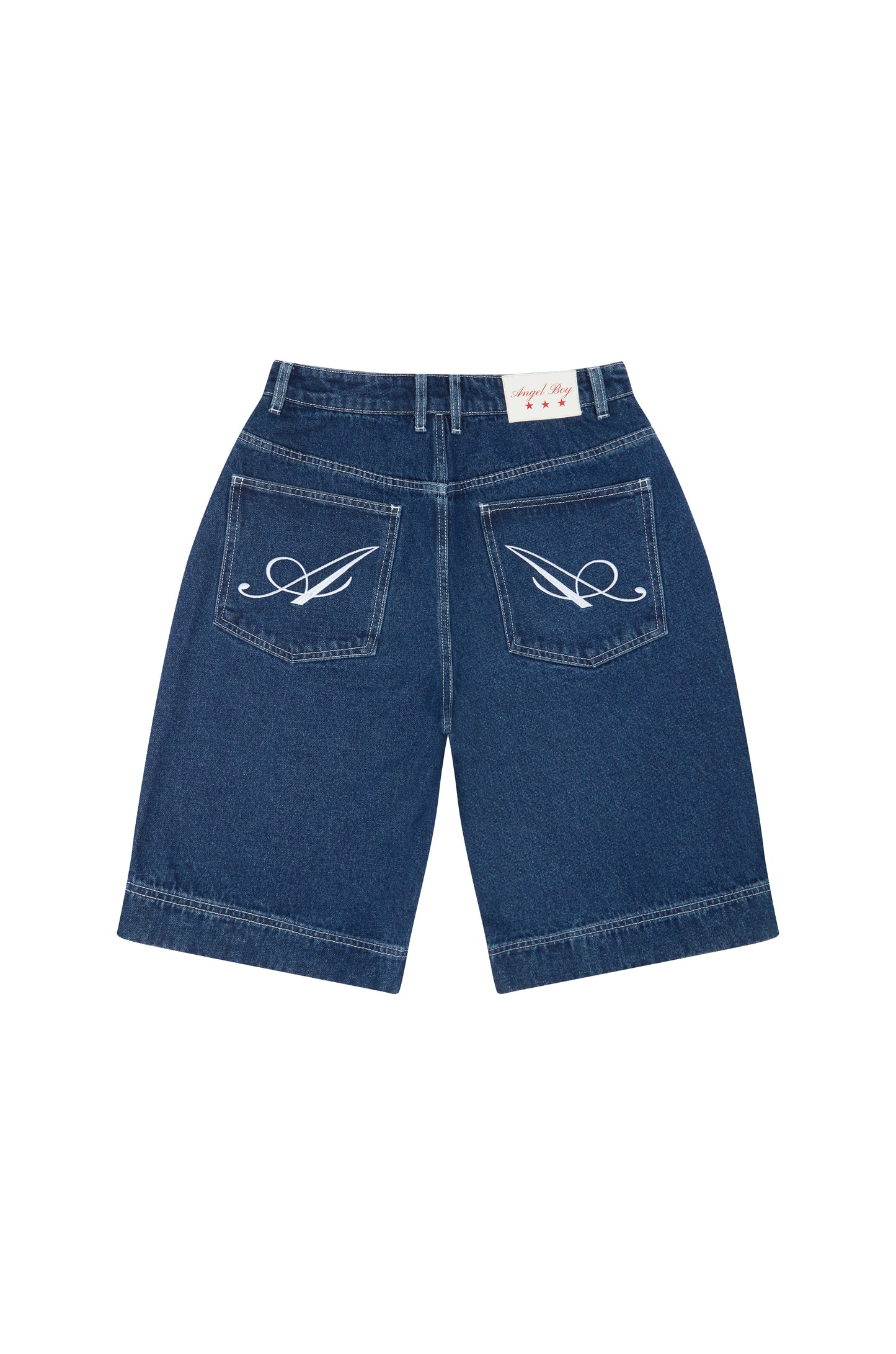 Angel Boy Light Blue Denim Shorts