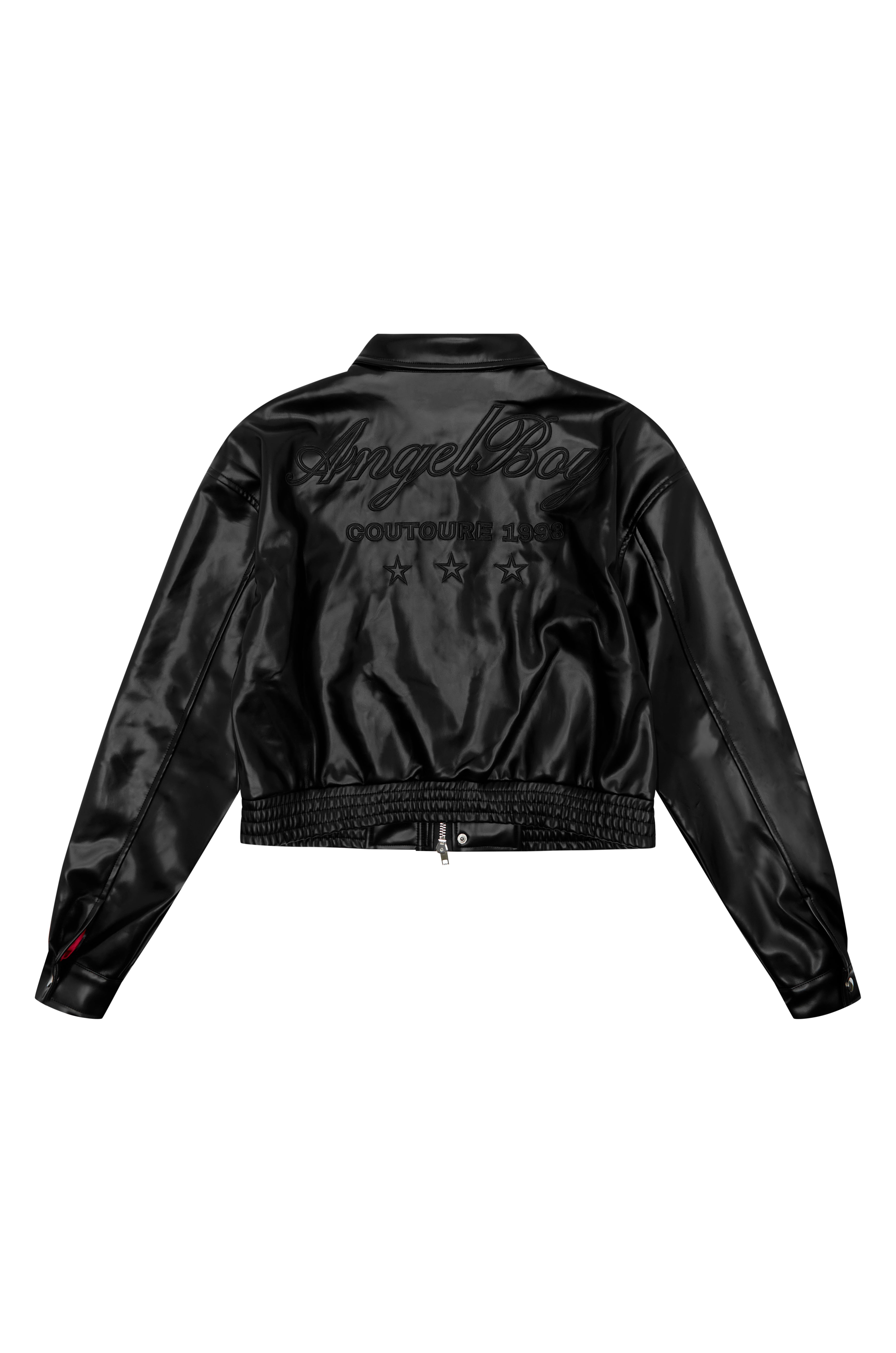 AB Faux Leather Jacket