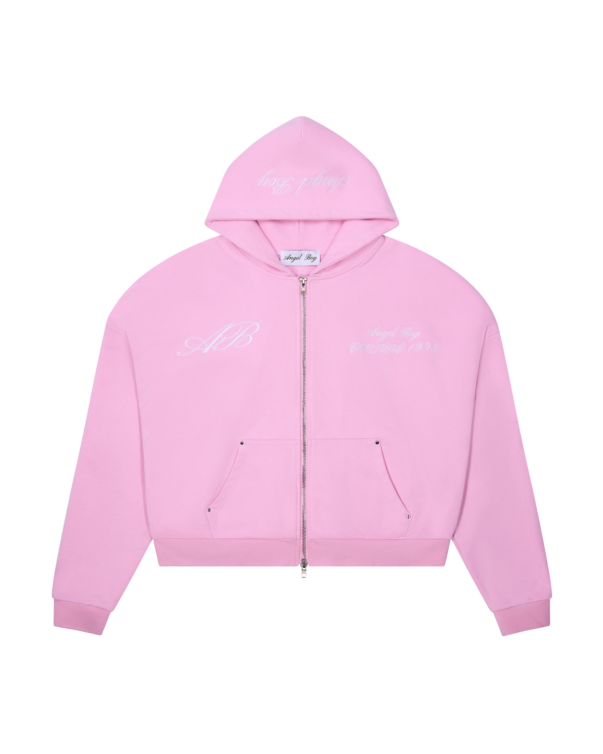 Angel Boy Script Pink Hoodie