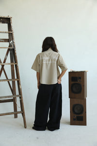 Angel Boy Beige Checkered Shirt